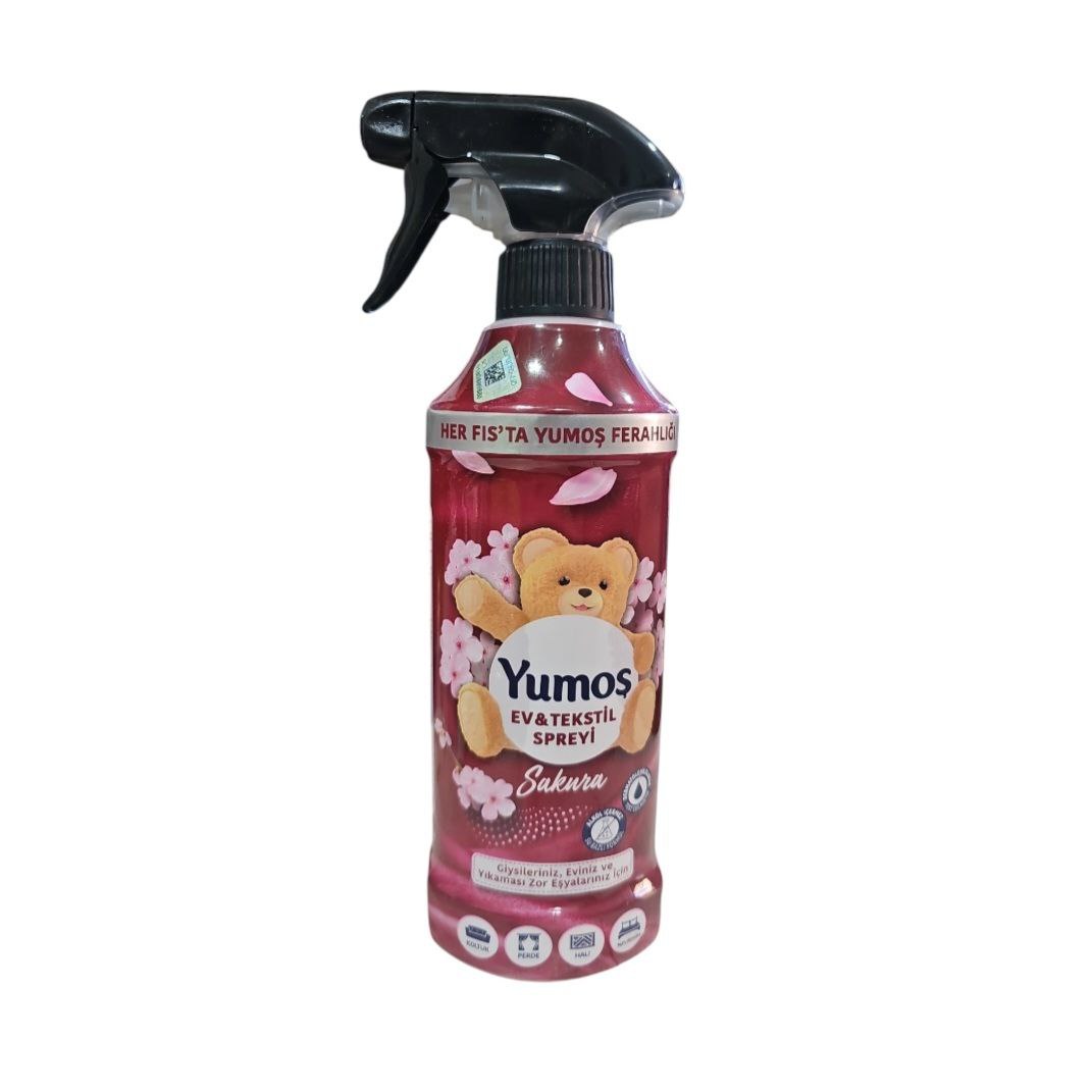 yumos 4 Yumos սփրեյ դժվար լվացվող գործվածքների համար Սակուրաի բույրով - Image 1